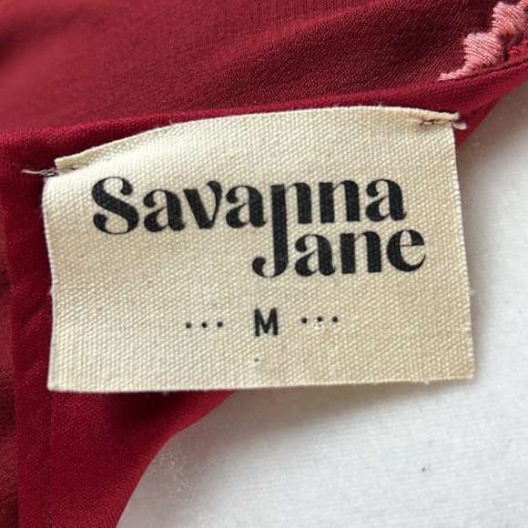 Savanna Jane Floral Embroidered Mini Tunic Babydoll Dress - Picture 8 of 10